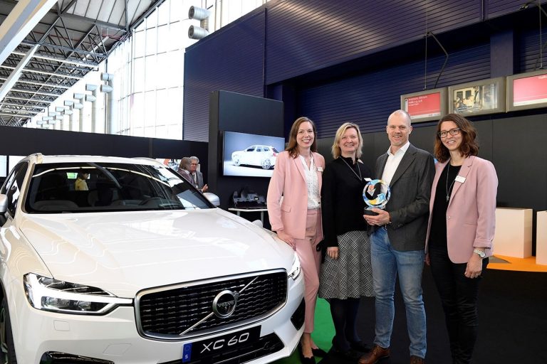„Plastics Recycling Awards Europe“ würdigen Nachhaltigkeitsziele von Volvo
