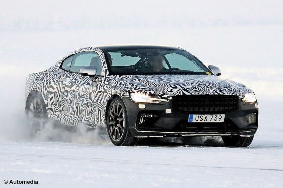 Polestar 1 (2019): Seriennaher Polestar 1 im Kältetest Polestar 1 (2019): Seriennaher Polestar 1 im Kältetest