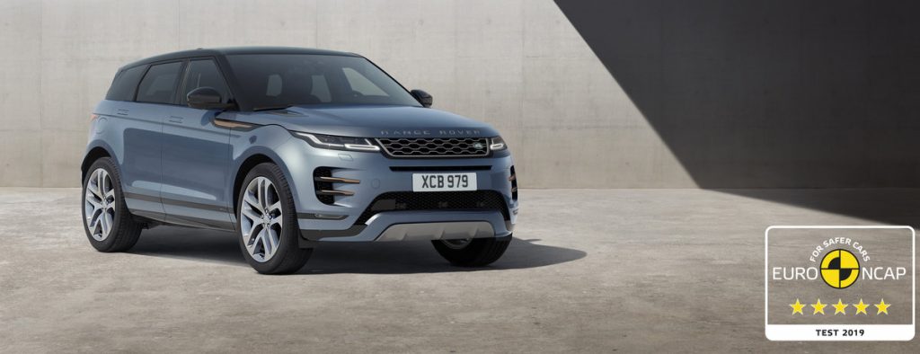 EVOQUE EURO NCAP 5-STAR RATING