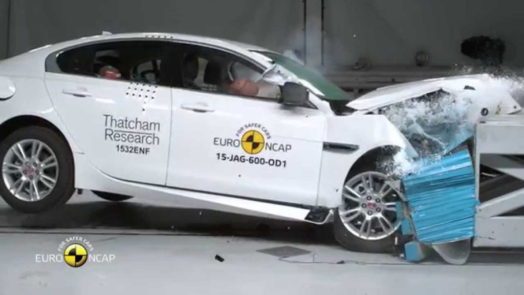 Jaguar XE/XF: Euro-NCAP-Crashtest (2015)