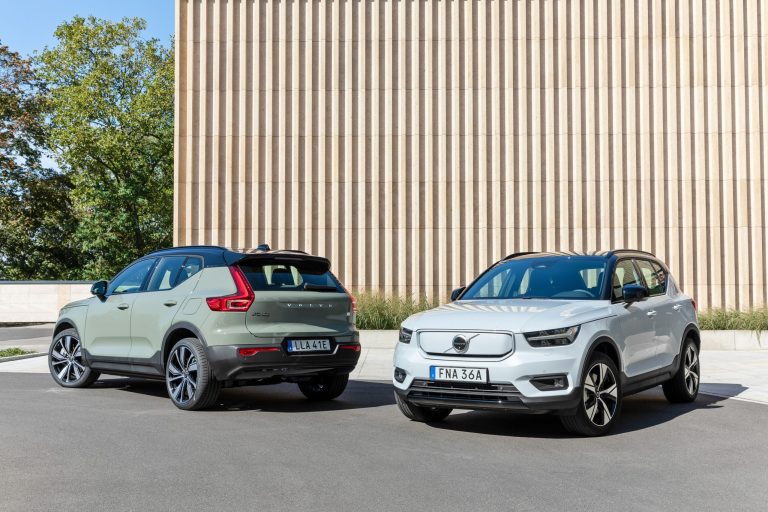 Erster Elektro-Volvo XC40 Recharge vom Band gelaufen Erster Elektro-Volvo XC40 Recharge vom Band gelaufen