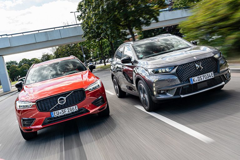 Mit DS 7 Crossback und Volvo XC60 wird Teilzeitstromern richtig schön