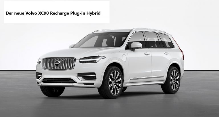 Der neue Volvo XC90 Recharge Plug-in Hybrid hat Power!