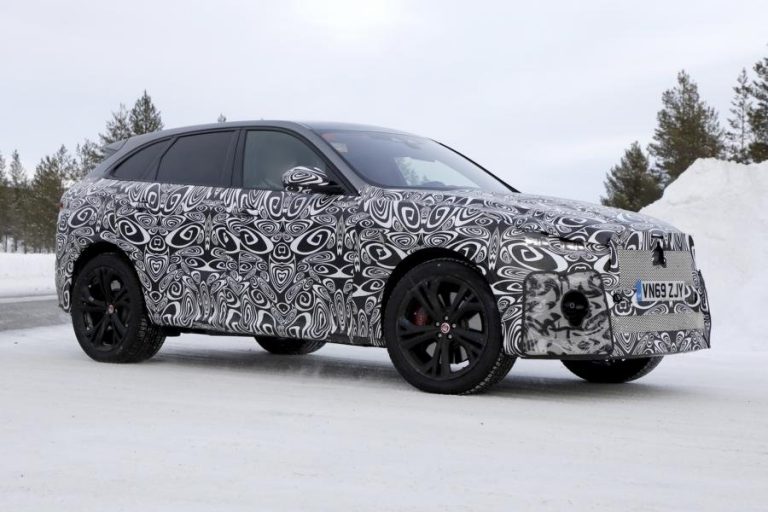 Jaguar F-Pace SVR Erlkönig im hohen Norden
