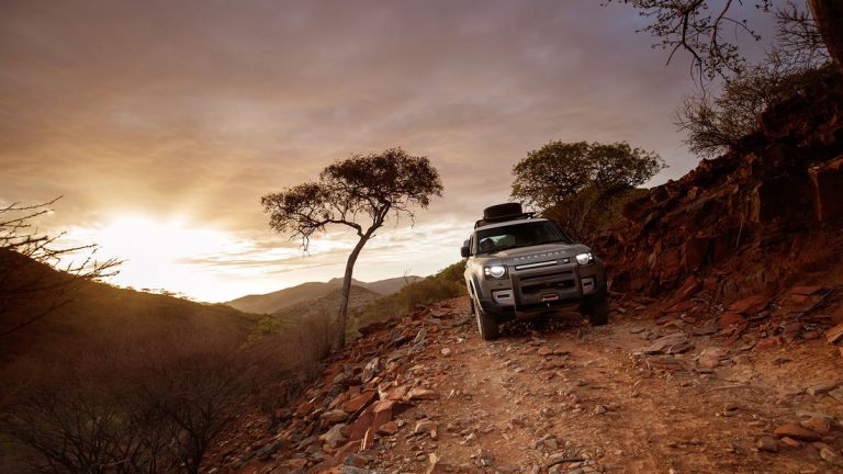 In Namibia darf sich der Neue offroad beweisen