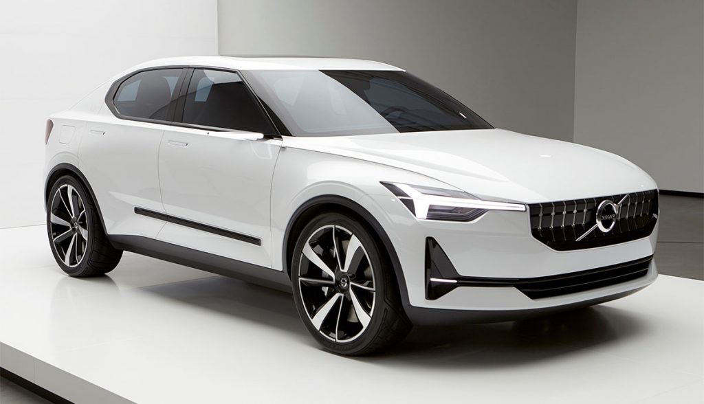 Volvos zweites Elektroauto wird stromlinienförmiger, Premiere im März 2021