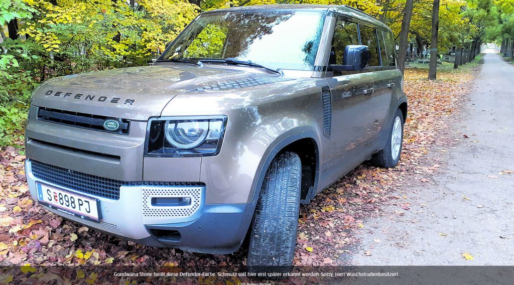 Defender 110 im Test: Querfeldfein & Co.