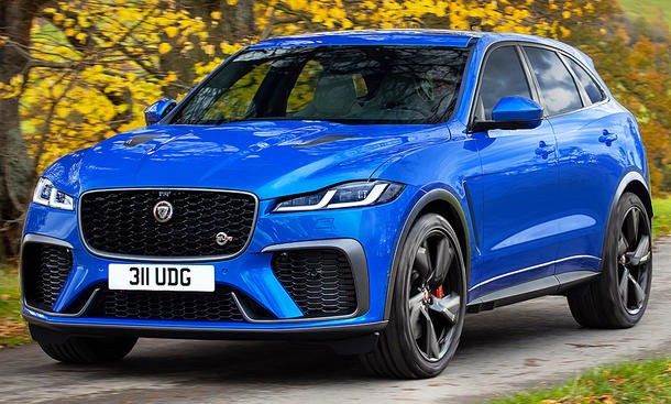F-Pace SVR Facelift mit mehr Power