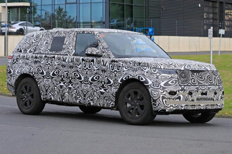 New 2021 Range Rover: first glimpse of cabin in spy shots