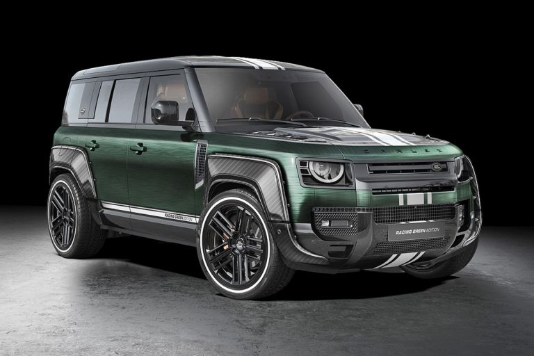 Krasser Carbon-Breitbau am Land Rover Defender