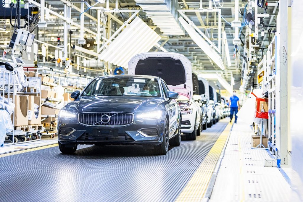 Klimaneutrale Stromversorgung im Volvo Werk im chinesischen Daqing