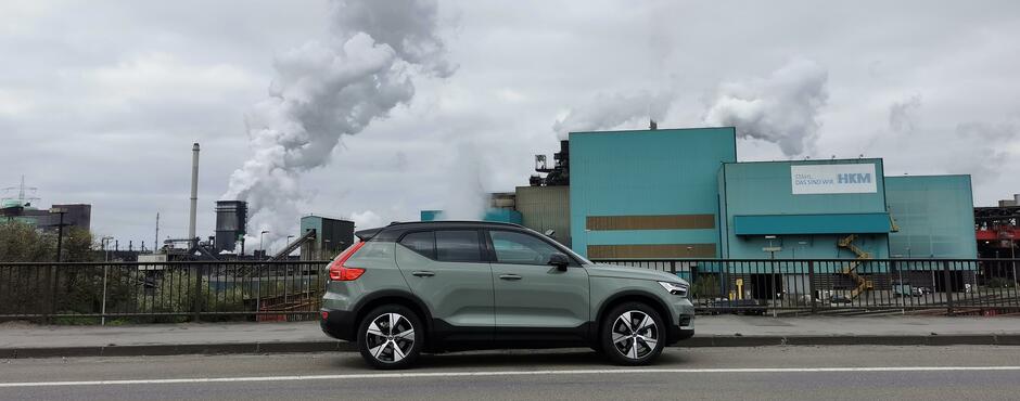 Der Volvo XC40 Recharge im Handelsblatt Autotest Der Volvo XC40 Recharge im Handelsblatt Autotest