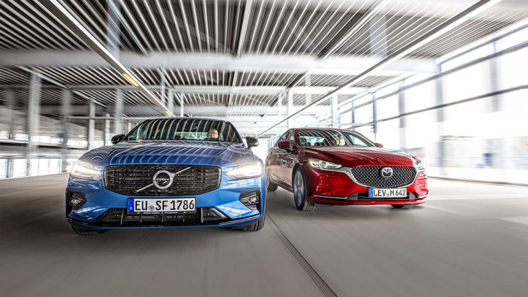 MAZDA 6 G 194 GEGEN VOLVO S60 B4