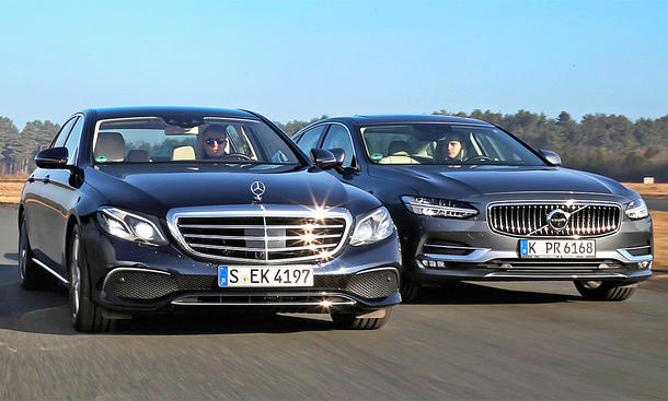 E-Klasse und Volvo S90 im Gebrauchtwagen-Check E-Klasse und Volvo S90 im Gebrauchtwagen-Check
