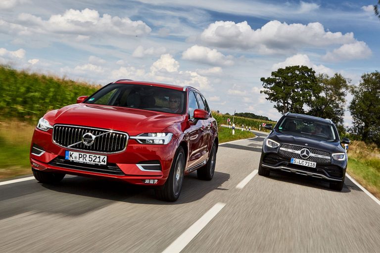 Volvo XC60 fordert Mercedes GLC heraus
