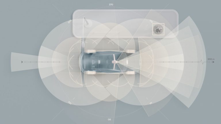 Kommende Generation vollelektrischer Volvo Modelle serienmäßig mit LiDAR-Technik und künstlicher Intelligenz