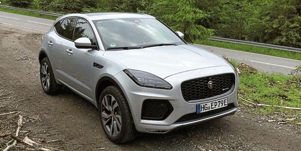 Jaguar E-Pace als Plug-in-Hybrid Jaguar E-Pace als Plug-in-Hybrid