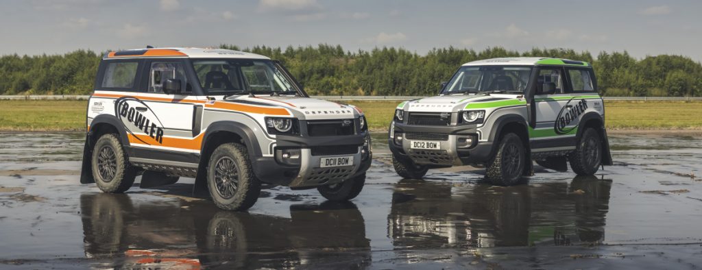 DEFENDER GOES RALLYING: