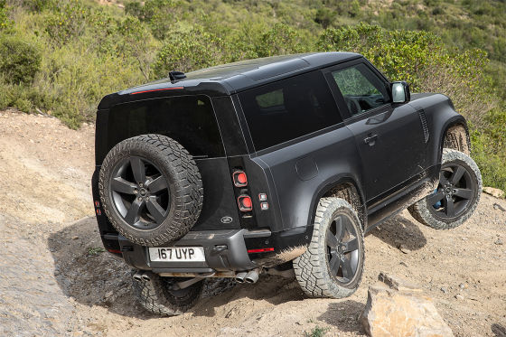 Der Land Rover Defender V8 ist ein Erlebnis