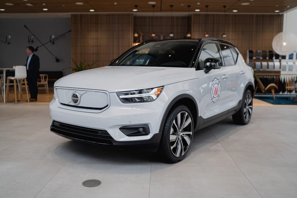 Volvo Car USA provides XC40 Recharge to the New York City Fire Department