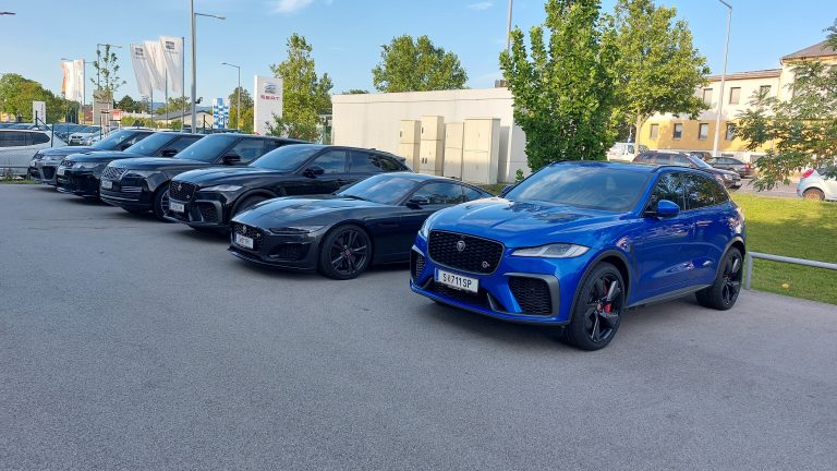 Die Jaguar und Land Rover SVO-Tage bei Auto Stahl Wien 23