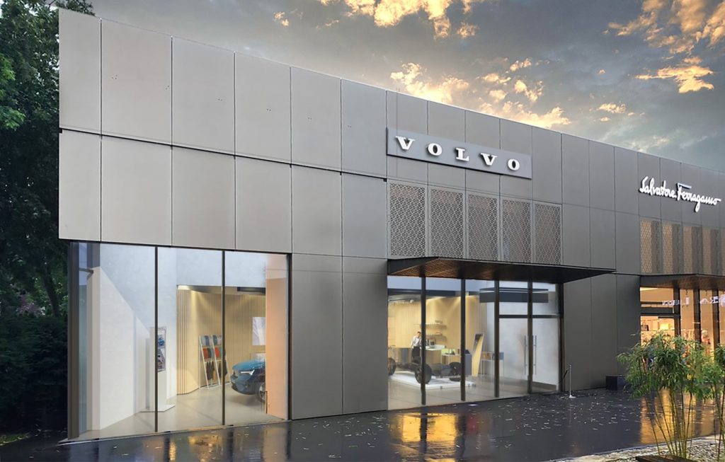 Erstes temporäres Volvo Studio in Deutschland: