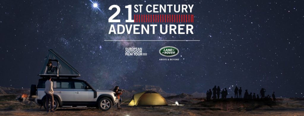 LAND ROVER UND DIE EUROPEAN OUTDOOR FILM TOUR SUCHEN ERNEUT DIE INSPIRIERENDSTE ABENTEUER-PERSÖNLICHKEIT DES JAHRES