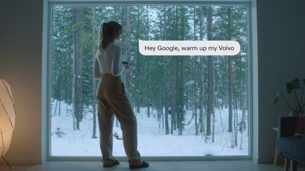Volvo Cars integriert als erstes Unternehmen direkt Google Assistant-fähige Geräte