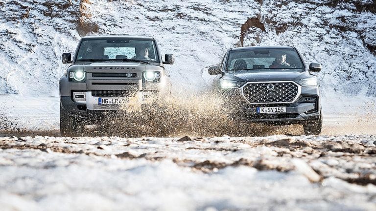 Defender oder Rexton. Wer ist der bessere Allrader?
