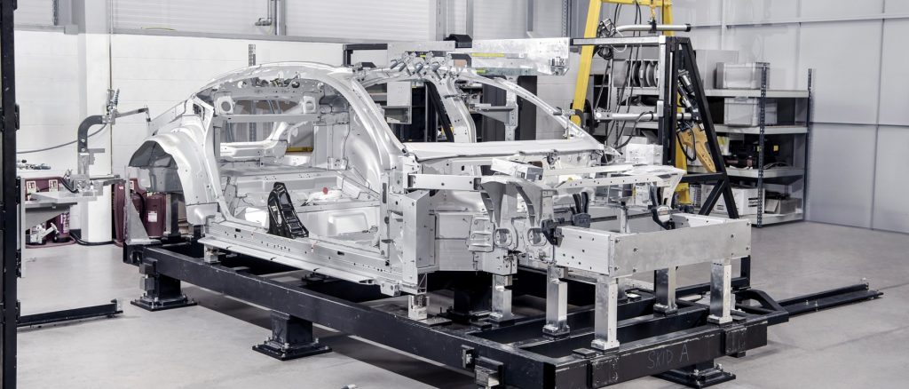 Polestar 5 mit neu entwickelter Aluminiumplattform