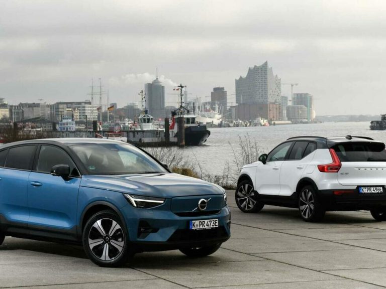 Volvo C40 und XC40: