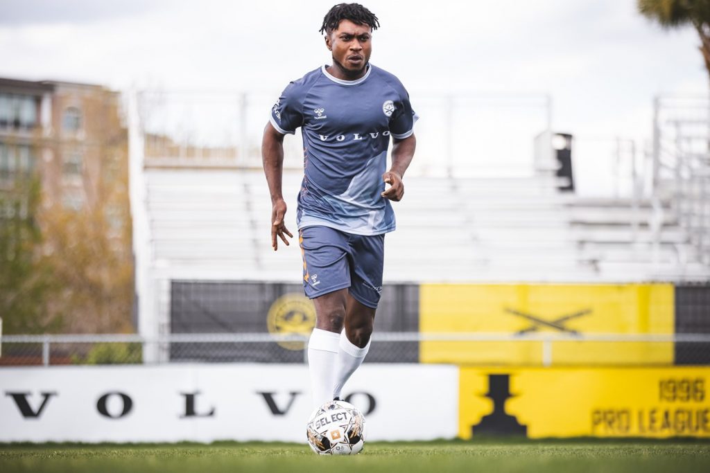Volvo Car USA and Charleston Battery soccer club reveal C40 Recharge inspired uniform design