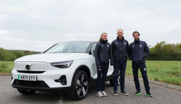 Volvo Car UK driving forward World Triathlon Para Series Swansea