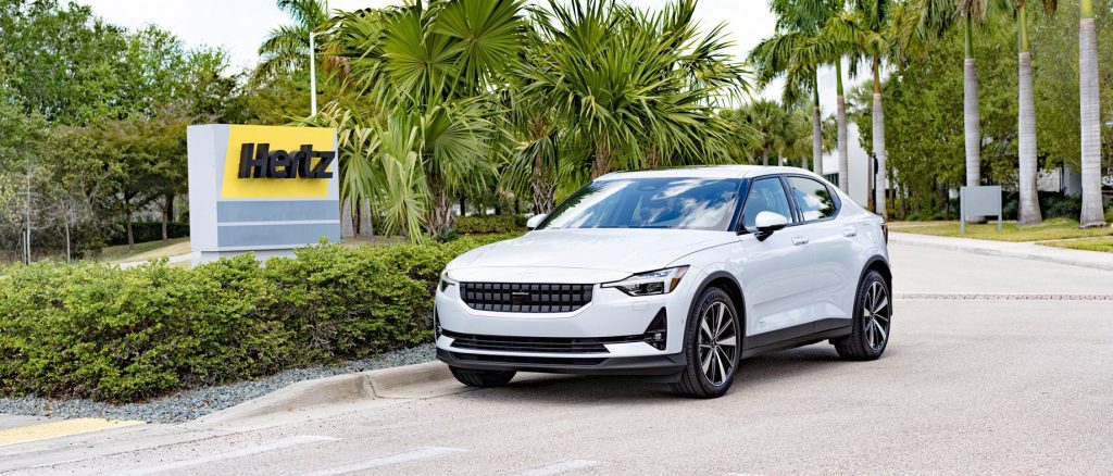 Hertz und Polestar gehen globale strategische Partnerschaft ein