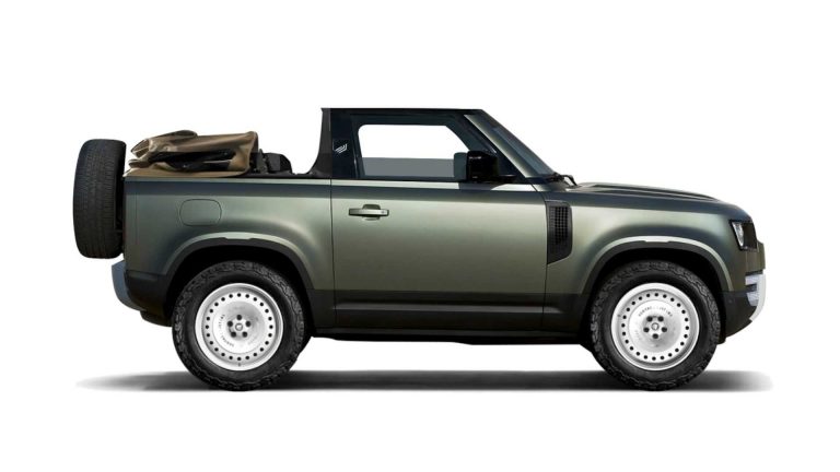 Land Rover Defender Cabriolet ist ab sofort bestellbar