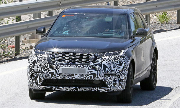 Range Rover Velar Facelift (2023): Erste Fotos Range Rover Velar Facelift (2023): Erste Fotos