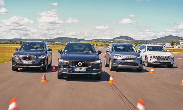 X3/Santa Fe/Discovery/XC60: Vergleichstest X3/Santa Fe/Discovery/XC60: Vergleichstest