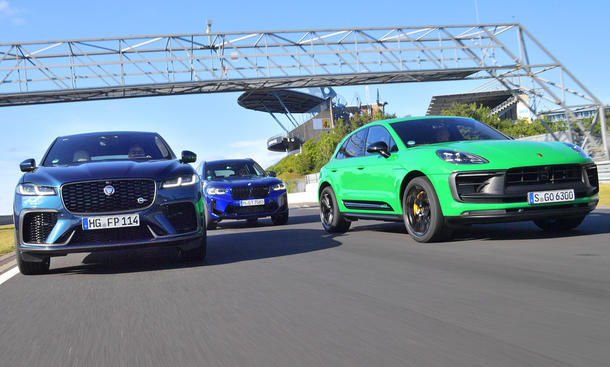 Macan GTS greift F-Pace und X3 M an Macan GTS greift F-Pace und X3 M an