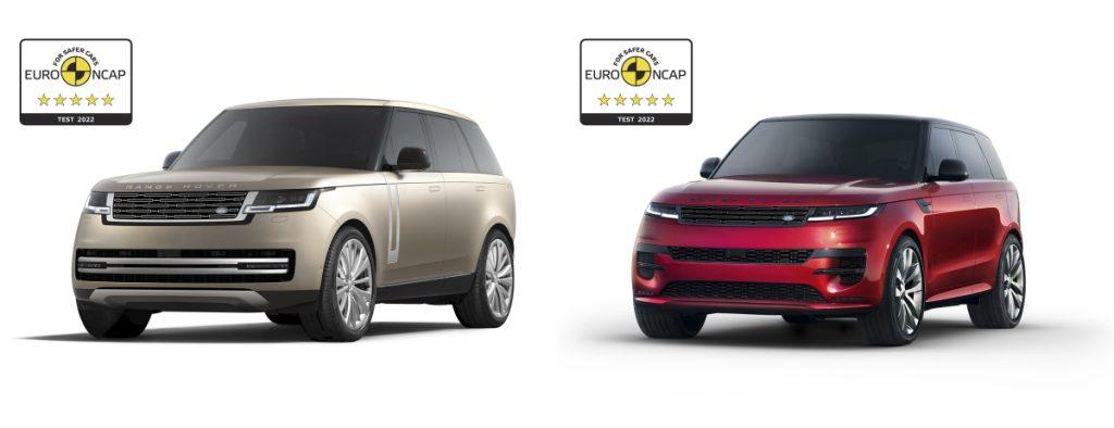 RANGE ROVER AND RANGE ROVER SPORT AWARDED FIVE-STAR EURO NCAP SAFETY RATINGS