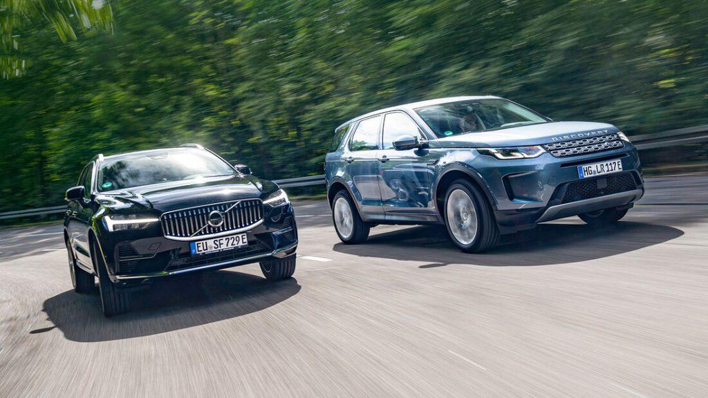 LAND ROVER DISCOVERY P300E & VOLVO XC60 T6 RECHARGE