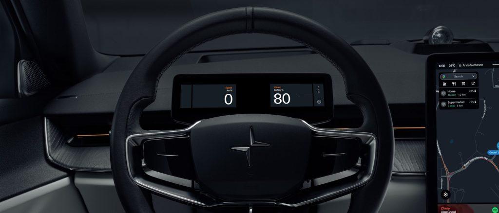 Polestar 3 mit dem Driver Monitoring System von Smart Eye auf der CES 2023