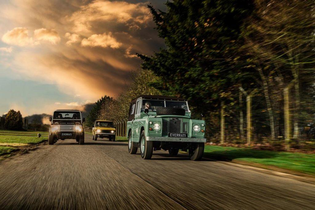 Everrati Range Rover Classic & Defender als Elektromod!