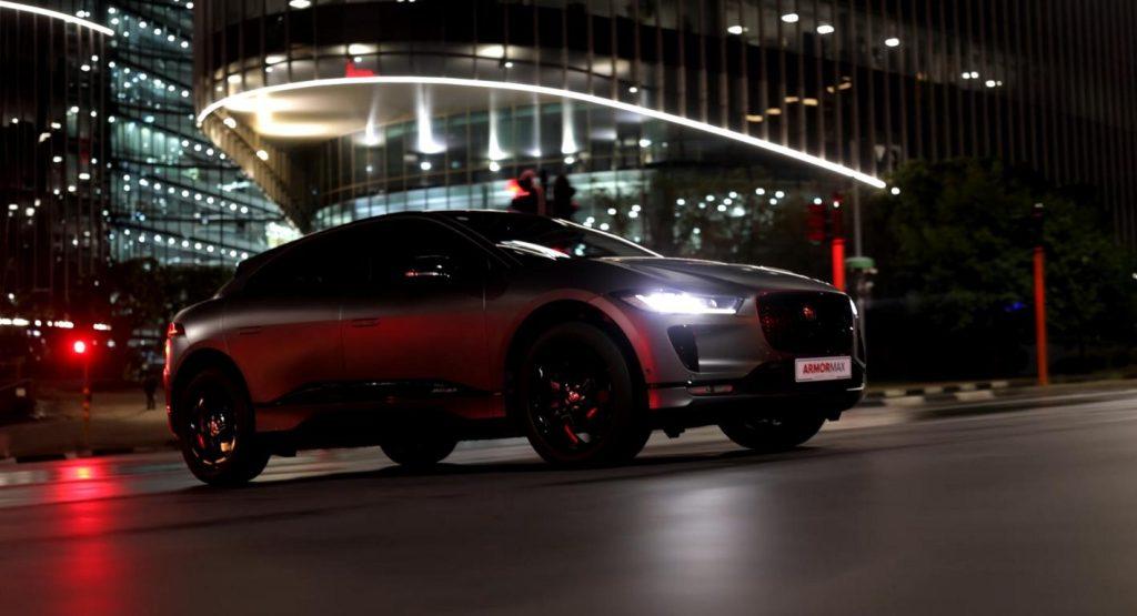 Jaguar I-Pace mit Panzerung vom Team Armormax!