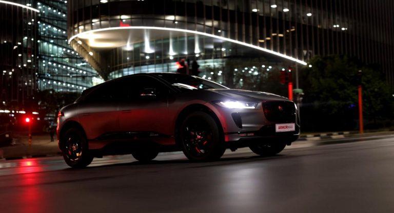 Jaguar I-Pace mit Panzerung vom Team Armormax!