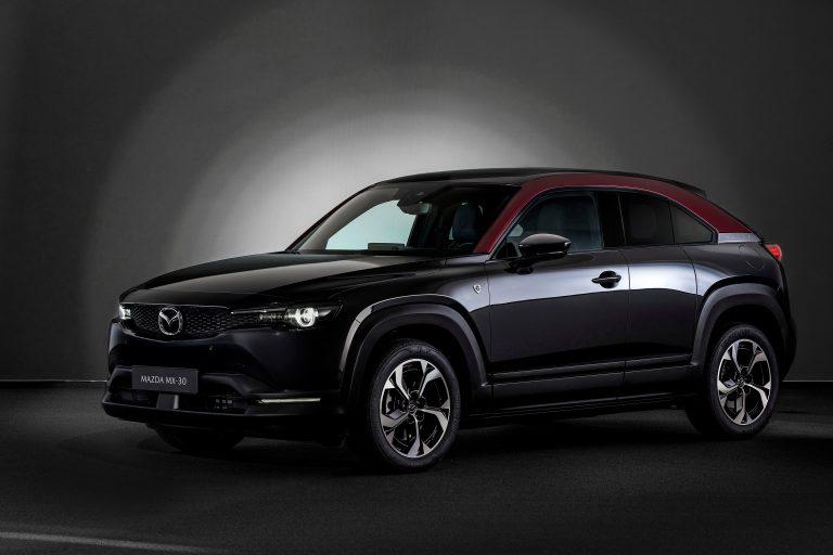 Mazda MX-30 e-Skyactiv R-EV feiert Weltpremiere in Brüssel