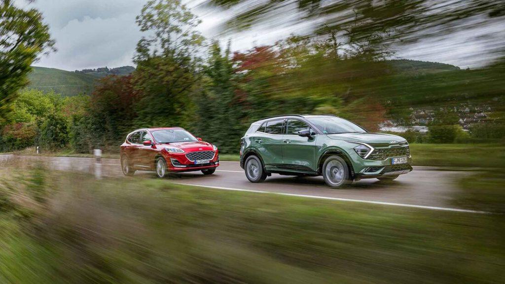 FORD KUGA 2.5 FHEV & KIA SPORTAGE 1.6 T-GDI HYBRID