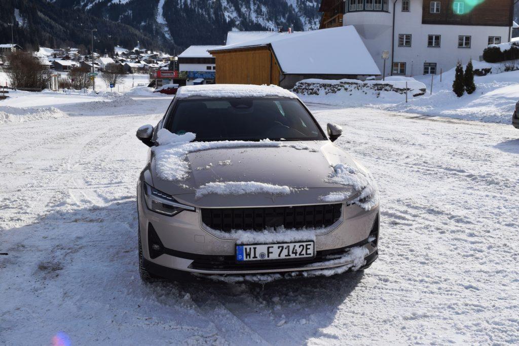 Unterwegs mit dem Polestar 2: Elektrisch ins höchstgelegene Dorf