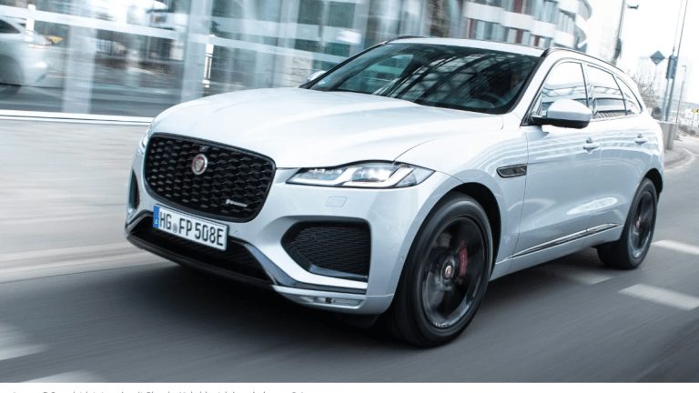 Testfahrt im Jaguar F-Pace: Stärker dank Elektrokraft