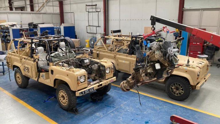 ELECTROGENIC UMBAU FÜR MILITÄR LAND ROVER DEFENDER