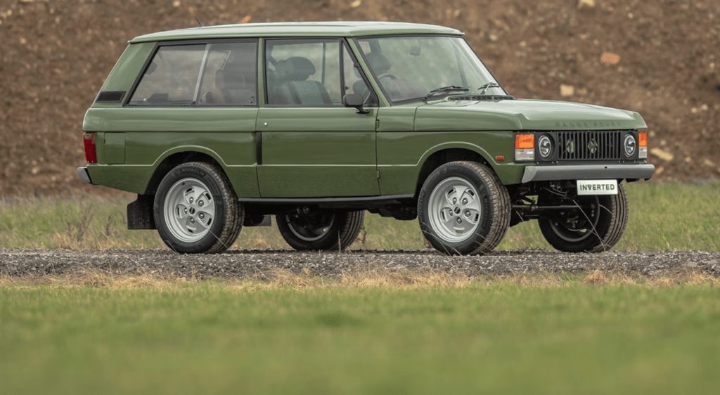INVERTED EV RANGE ROVER CLASSIC MIT ELEKTROANTRIEB